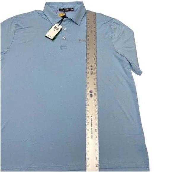 ⛳Ralph Lauren RLX⛳ XL Performance UV Protection Golf Polo Shirt Moisture Wicking - Picture 7 of 7